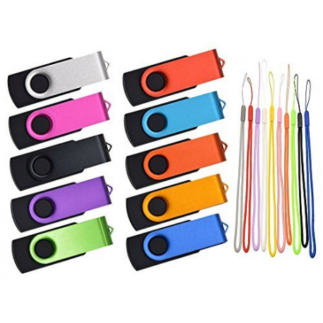 1GB Flash Drive 10 Pack USB 2.0
