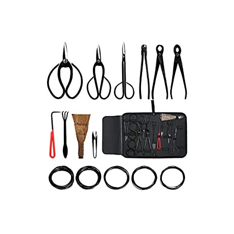 Bonsai Tools and Supplies 10 Piece Indoor Garden Tree Shears Kit