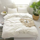 100% Washed Cotton Duvet Cover Bedding Set