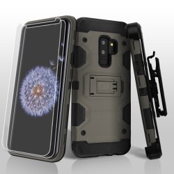 Case for Samsung Galaxy S9 Plus - Dark Grey/Black Solid
