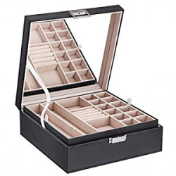 Box Organizer 40 Section Display Tray Storage Case