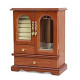 Real Natural Hardwood Wooden Jewelry Box Organizer