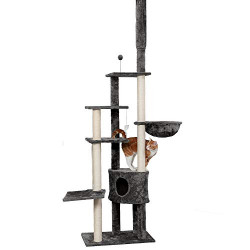 Tiger Tough Interactive Cat Tree Tower Scratcher Playground with Condo and Toys