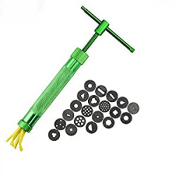 Sugar Paste Extruder with 20 Tips Sugar Craft