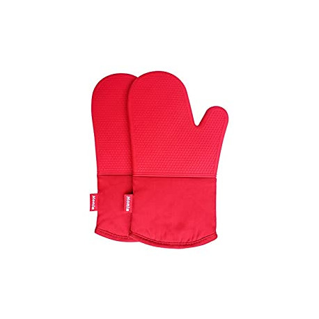 Silicone Oven Mitts,Heat Resistant to 500