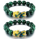 2 Pcs Pi Xiu Bracelet Feng Shui Green