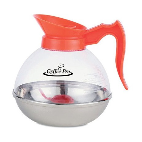 Pack 2 of Coffee Decanter, 12-Cup, Stainless Steel/Polycarbonate
