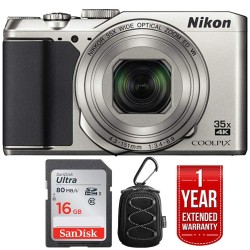 Nikon 26505B 20MP Digital Camera w/ 35x Optical Zoom Silver