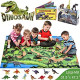 Dinosaur Toys, 21 PCS Realistic Dinosaur Figures with Large 31.5 x 47.3 Inch