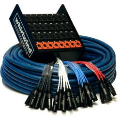 Whirlwind MS-16-8-XL-50 Medusa 16 Channel Audio Snake with 8 Returns 50 FT