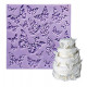 Anyana square sugar edible vine lace mold cake silicone