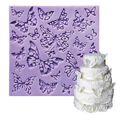 Anyana square sugar edible vine lace mold cake silicone