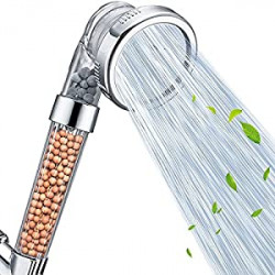 Shower Head, Filter Filtration High Pressure Water Saving 3 Mode
