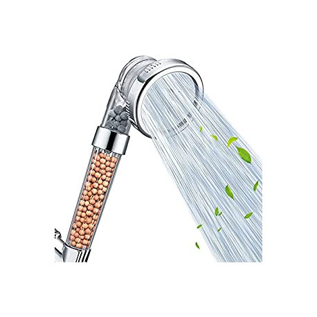 Shower Head, Filter Filtration High Pressure Water Saving 3 Mode