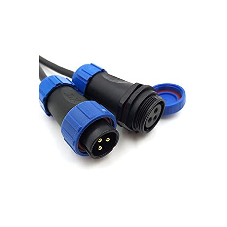 SP21 2Pin-12Pin Panel Mount 21mm Waterproof IP68
