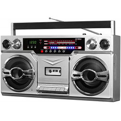 Victrola 1980s Retro Bluetooth Boombox