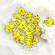 Pack 30 of Simple Cute Yellow Duck Cartoon Stickers for Water Bottles Big Waterproof