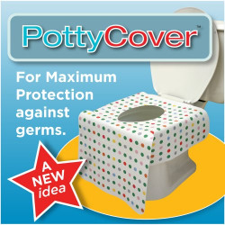 Pack 2 of PottyCover, Disposable Toilet seat Covers. (6 Pack)