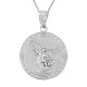1” Medal Pendant Necklace