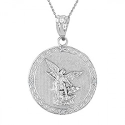 1” Medal Pendant Necklace
