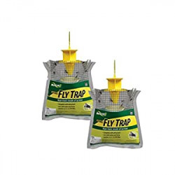 Outdoor Disposable Fly Trap – 2 Pack
