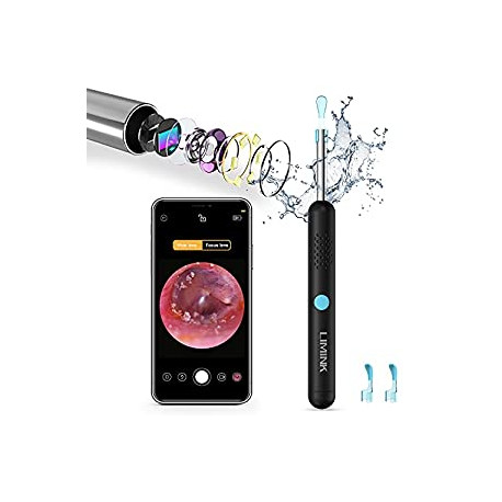 Digital Otoscope 1080P Earwax Remover Wireless with Light