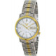 Seiko 5 Men's Two Tone Stainless Steel White