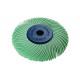Dedeco Sunburst - 2” TC 3-PLY Radial Bristle Discs - 1/4” Arbor - Industrial Thermoplastic Rotary Cleaning and Polishing Tool