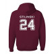 Adult Stilinski 24 Beacon Hills Lacrosse 2-Sided Hoodie