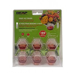 Fly Traps, 6-Pack, Red