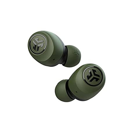 Go Air True Wireless Bluetooth Earbuds + Charging Case | Green | Dual Connect | IP44 Sweat Resistance | Bluetooth 5.0 Connection