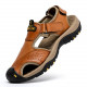 Sandals for Men Leather Hiking Sandals Athletic Walking Sports