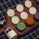 Mid Autumn Festival Moon Cake Mold with 6 Stamps