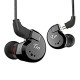 TRN V80 HiFi Earphone 2 Dynamic & 2 Balanced Armature Driver Stereo Bass IEM, Metal in Ear Headphone