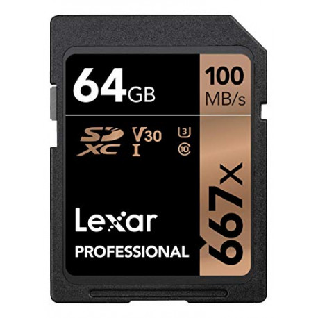 Lexar Professional 667X 64GB SDXC