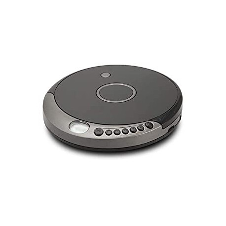 GPX PCB319B Portable Cd Player with Bluetooth, Includes Stereo Earbuds, Black