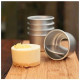 Aluminium Mini Round Chiffon Cake Pan, Set of 5