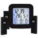 Wireless Weather Station Thermometer with 3 Indoor Outdoor Sensor Wireless Clock