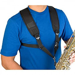Saxophone Harness with Deluxe Metal Trigger Snap