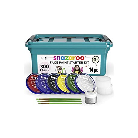 Paint Mini Starter Kit, 14 Piece Set, 6 Colors