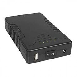 Rechargeable 12V 6000mAh/5V 12000mAh DC Output Lithium Ion Battery Pack