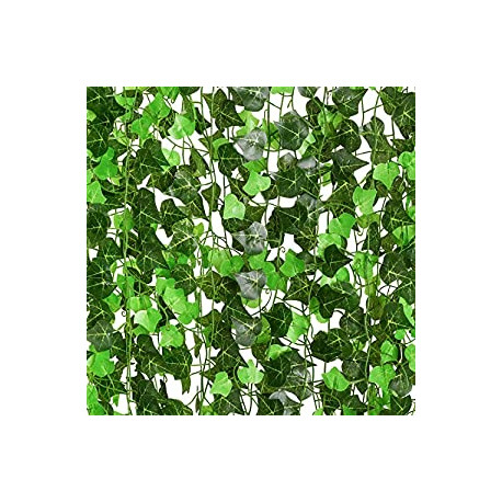12 Strands Artificial Ivy Leaf Plants Vine