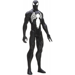 Titan Hero Series Black Suit Spider-Man Figure - 12 Inch
