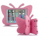 Kid Proof Shockproof case with Kickstand for ipad 5/ ipad 6 /ipad pro 9.7/ New iPad 2017 case ( Pink)