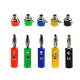 20Pcs 4mm Banana Socket Jack + 20Pcs Audio Speaker Wire Cable Banana Plugs Screw Type Connectors