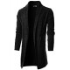 Mens Long Sleeve Draped Lightweight