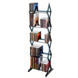 5-Tier Media Rack - holds 130 CD