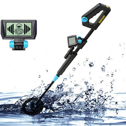 TS20B Junior Metal Detector with Waterproof, Black