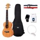 Enya KUC25D Concert Solid Mahogany Ukulele