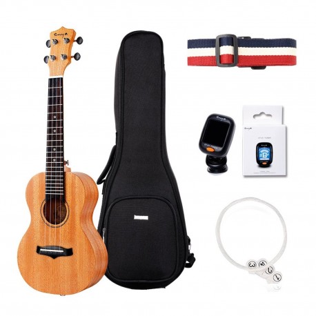 Enya KUC25D Concert Solid Mahogany Ukulele